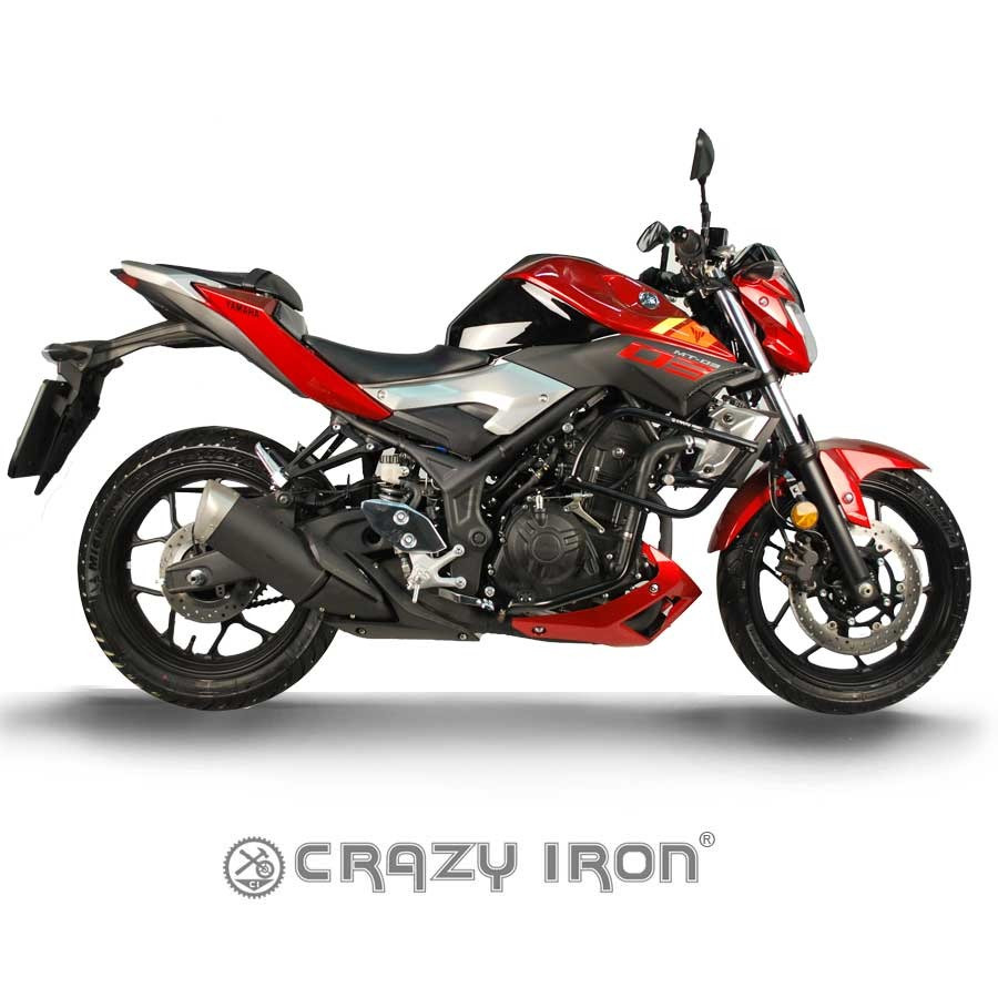 Дуги YAMAHA MT-25, MT-03 `16- "CRAZY IRON" - фото 1 - id-p163902010