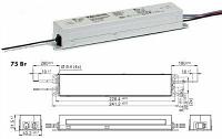 VS ECXe 700G.114 54-107v/75W IP65 241Х43Х31 - драйвер для светодиодов