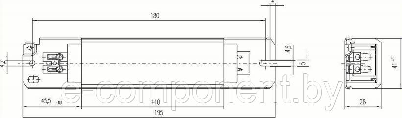 L 80.397 230V/50HZ Vossloh Schwabe - дроссель