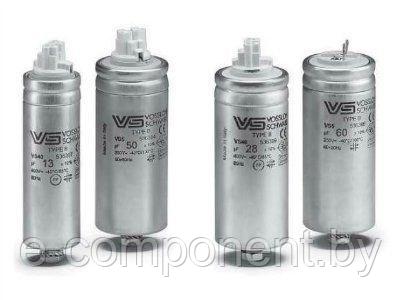 45 µF 250V Конденсатор VS 40X103 B Alu Wago / BJB, M8 + N&W
