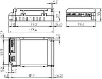 VS ELXc 155.378 (TC-L 1x55/80W, T-R5 1x55/60W) 123x79x33 - ЭПРА, фото 2