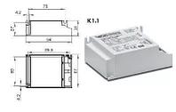 VS ELXc 226.882 TC-DEL/TEL 2х26 103x67x31 - ЭПРА