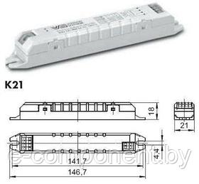 VS ELXs 126.907 (TC-TEL, 1x26W) 147,6х21х18 - ЭПРА