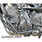 Дуги YAMAHA MT-09, TRACER, FZ-09, XSR900 `13-`20 со слайдерами "CRAZY IRON", фото 6