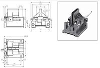 13010 Vossloh Schwabe base K12x30s 155mm cable