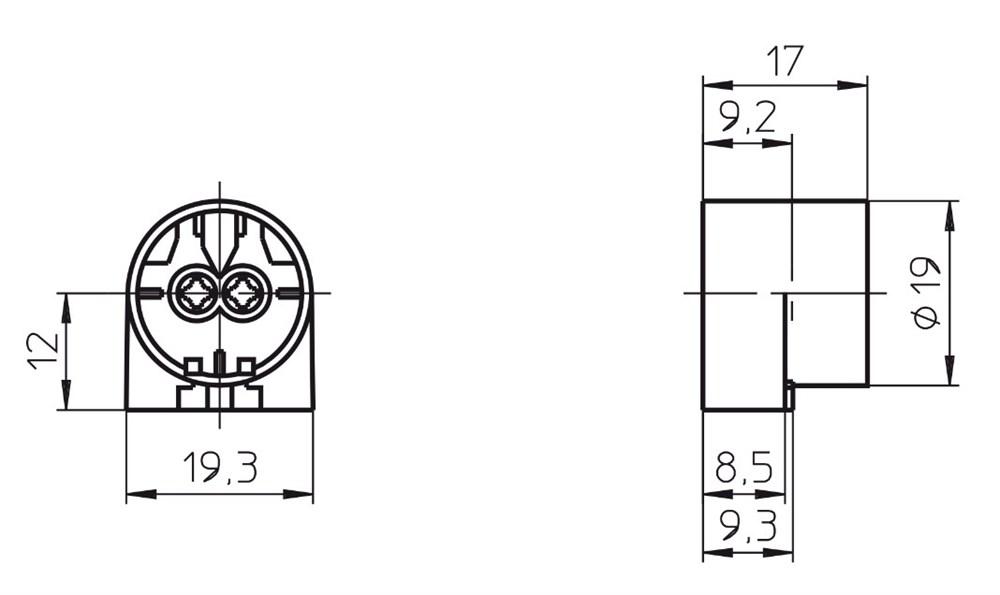 09170 VS Патрон G5 накидной d19x17 (+9,2) - фото 2 - id-p165673054
