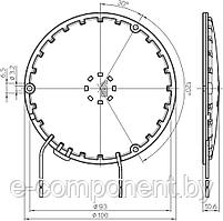 VS LED-MODULE ReadyLine C10 1590lm 3700-4200K d100xd93xh11 220v - светодиодный модуль, фото 2