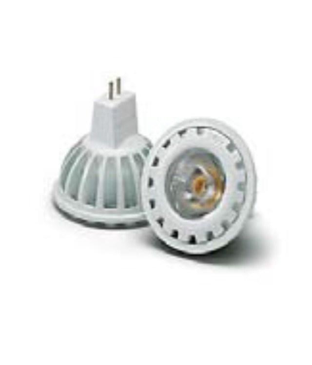 VS LED MR16 6W=50W GU5.3 2700K 58гр 12V DC белый корпус 35000h - светодиодная лампа