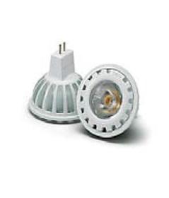VS LED MR16 6W=50W GU5.3 2700K 58гр 12V DC белый корпус 35000h - светодиодная лампа