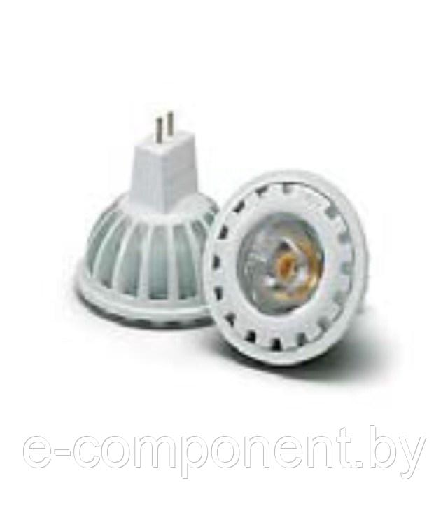 VS LED MR16 6W=50W GU5.3 2700K 58гр 12V DC белый корпус 35000h - светодиодная лампа - фото 1 - id-p165673385