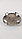 Заглушка литого диска HYUNDAI 65/58мм серебро/хром HYUND6558, фото 3