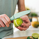 Нож овощной с зестером 11см мятный BergHOFF Leo 3950107, фото 3
