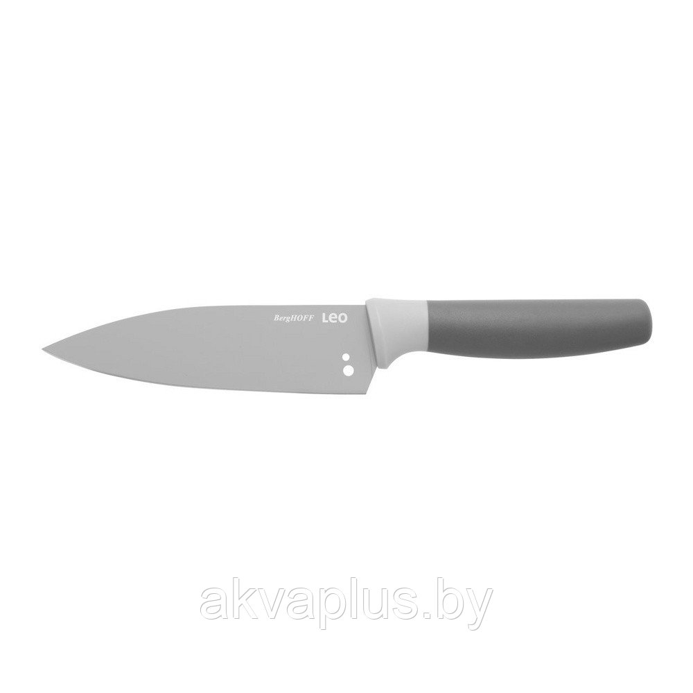 Нож поварской BergHoff Leo 3950041 малый с отверстием для зелени 14см - фото 1 - id-p165688030