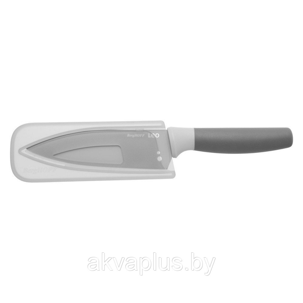 Нож поварской BergHoff Leo 3950041 малый с отверстием для зелени 14см - фото 2 - id-p165688030