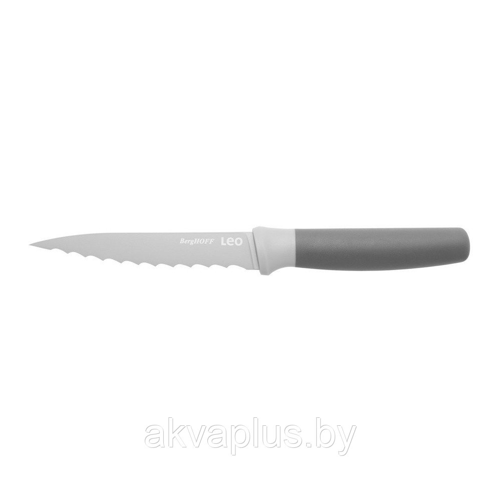 Нож универсальный зазубренный 11,5см серый  BergHoff Leo 3950045