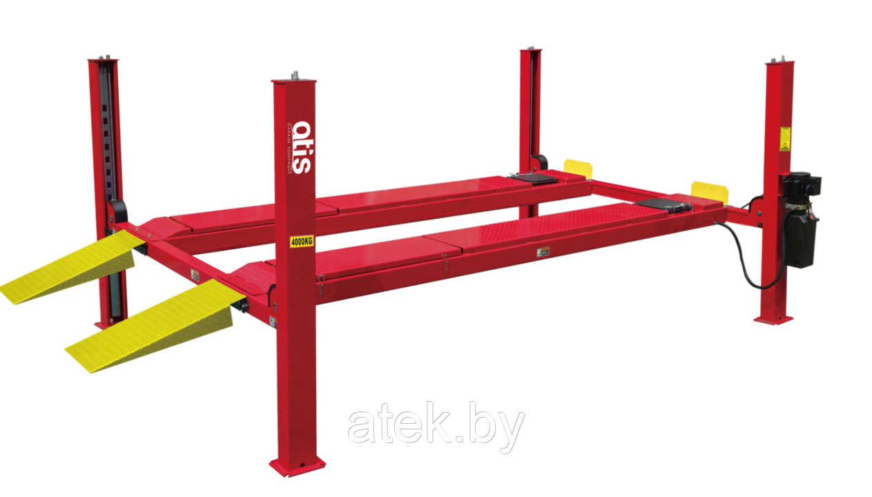 A440AH (KHL-4000A) Подъемник четырехстоечный, 4 тонны, под 3D сход-развал - фото 1 - id-p165691188