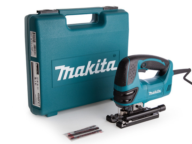 Лобзик электрический MAKITA 4350 FCT (720 Вт, пропил до 135 мм, подсветка)