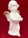 Статуэтка ангел Девочка с птичками зол лсм-128