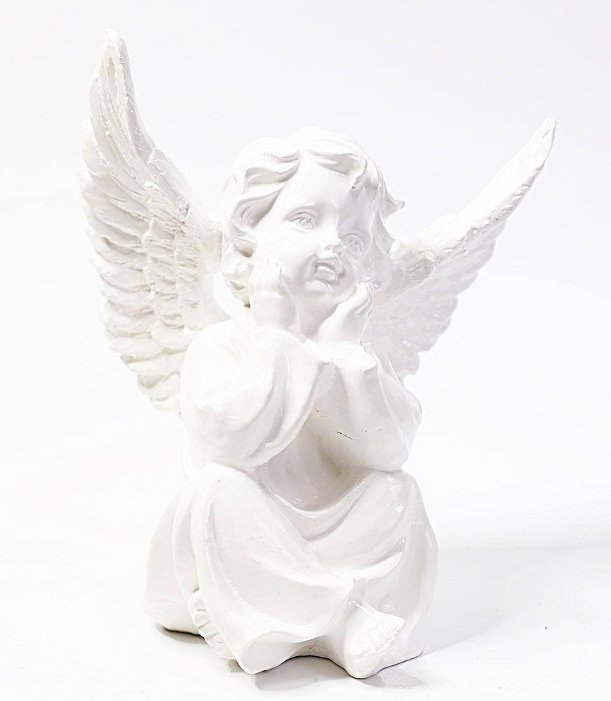 Статуэтка ангел Кирилл бел лсм-132 - фото 1 - id-p165698396