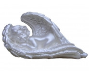 Статуэтка ангел в крыле средний, арт. кл-1186, 17*29 см - фото 1 - id-p165698416