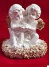 Статуэтка ангел Пара Роза золото, Арт. лсм-144