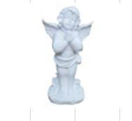 Статуэтка ангел молящийся №2 белый 33 см арт. скл-1229