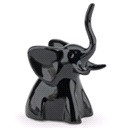 Статуэтка Фигурка Слон, черная 11 см.х6 см., Арт.НПА-6 - фото 1 - id-p165698567