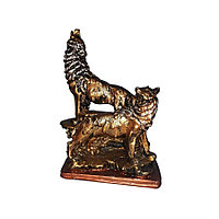 Статуэтка волки пара №2 бронза, арт. лк-22219, 30 см