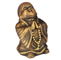 Керамический сувенир Монах под бронзу Высота 240 мм, Ширина 160 мм, Длина 150 мм,Вес 640 гр АРТ.КИК- - фото 1 - id-p165698651