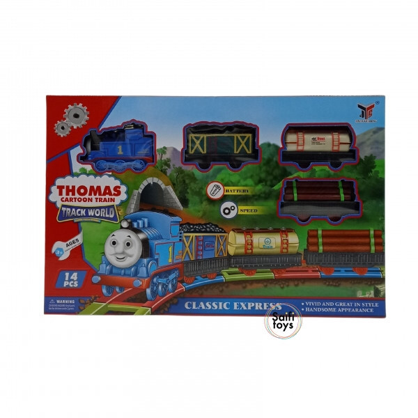 Железная дорога-конструктор Маленький Паровозик Томас 2055-6 - фото 4 - id-p165680728