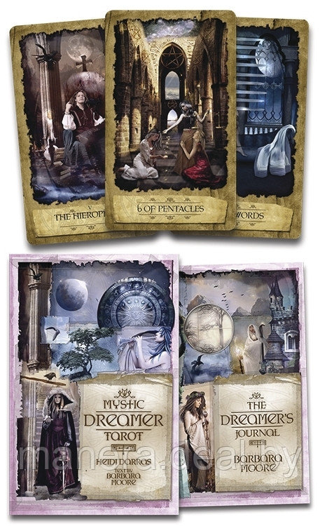 Набор Mystic Dreamer Tarot / Таро Мистического Мечтателя (78 карт с книгой на англ.яз) - фото 2 - id-p165702779