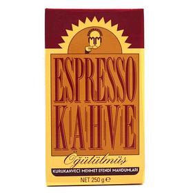 Турецкий молотый кофе для кофемашины Mehmet Efendi caffe espresso, 250 г. (Турция)