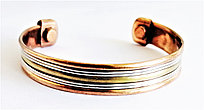 Браслет Медный Лечебный Magnetic Bracelet 1см - с магнитами