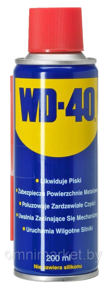 Смазочно-очистительная смесь универсальная WD-40 200 мл, Великобритания