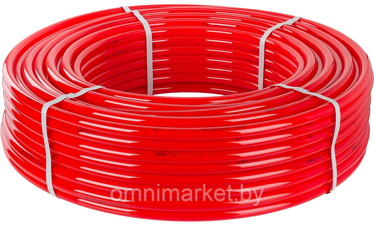 Труба для теплого пола Valfex PE-RT 16х2.0 из термостойкого полиэтилена (красная), Россия
