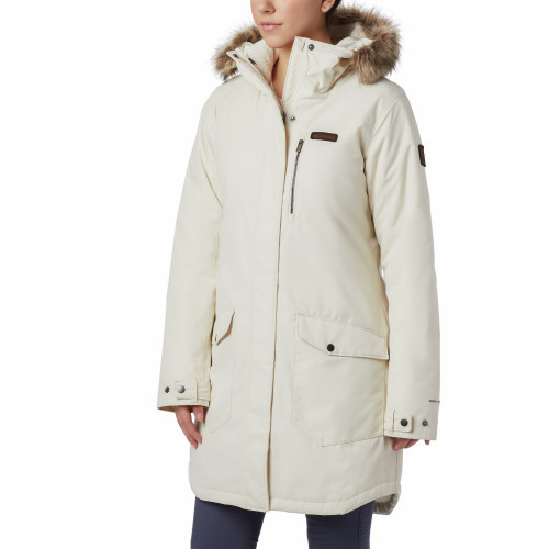 Куртка женская утепленная Columbia Suttle Mountain™ Long Insulated Jacket белая