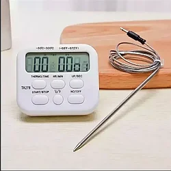 Кулинарный термометр с таймером и со щупом TA278