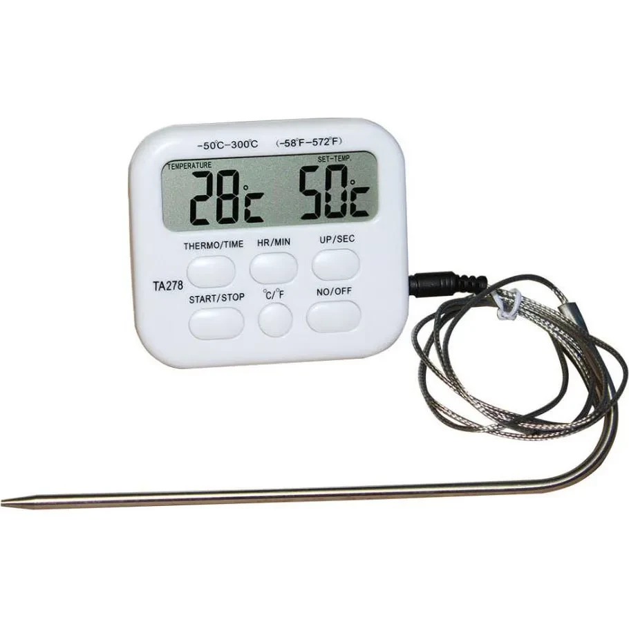 Кулинарный термометр с таймером и со щупом TA278 - фото 3 - id-p165713747