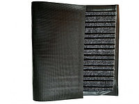 Коврик придверный грязезащитный 90х150 см Floor mat (Атлас) серый