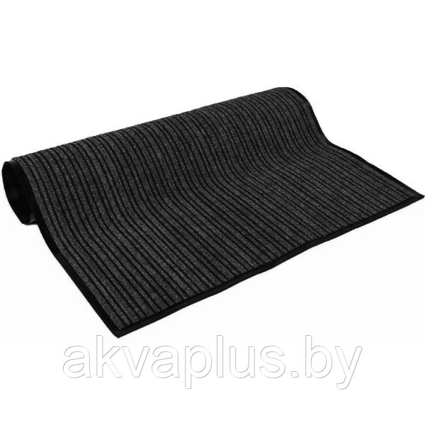 Коврик придверный грязезащитный 90х150 см Floor mat (Атлас) серый - фото 3 - id-p165713780