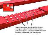 A455A (PEAK 412A) Подъемник четырехстоечный, 5,5 т., под 3D сход-развал для длиннобазных автомобилей, фото 3