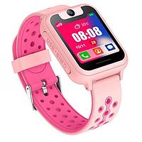 Наручные детские смарт-часы Smart Baby Watch S6 (розовые)