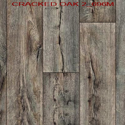 Линолеум  Ultra Cracked oak 2_696м Ideal