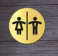 Табличка на туалет / санузел WC10
