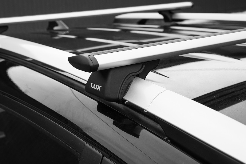 Багажник LUX ДА-120 Крыло на рейлинги Chevrolet HHR, внедорожник, 2005-2011
