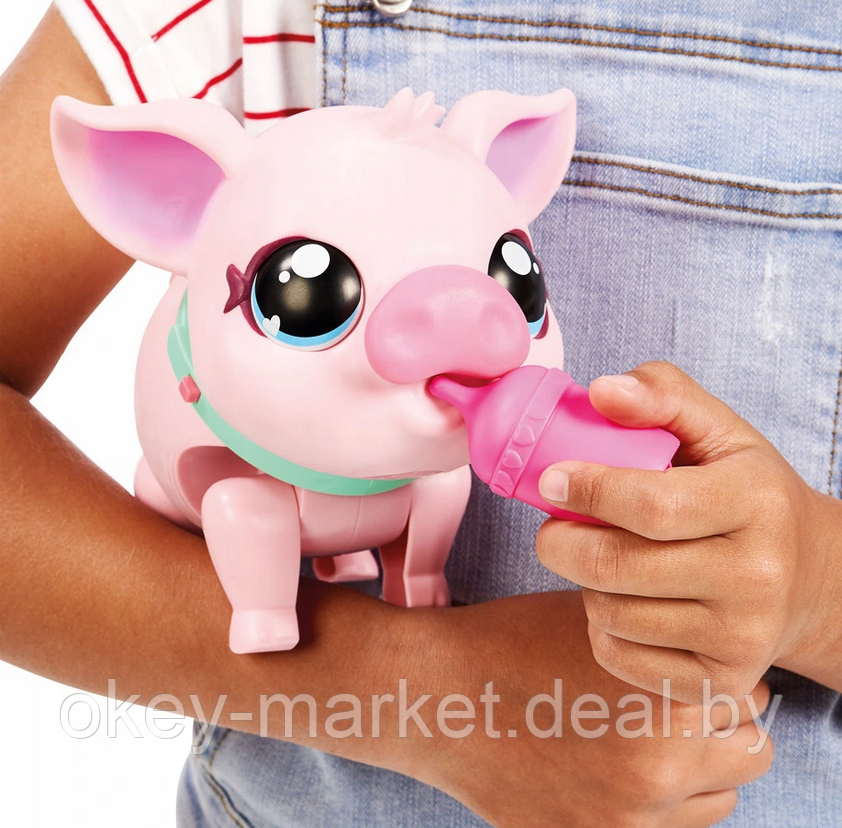 Интерактивная игрушка Свинка Piggly Little Live Pets - фото 4 - id-p165728466
