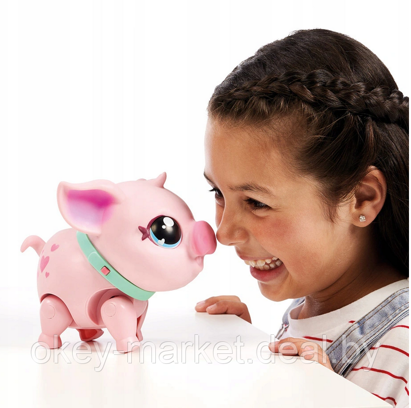 Интерактивная игрушка Свинка Piggly Little Live Pets - фото 5 - id-p165728466