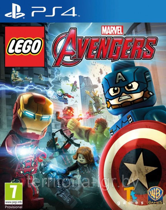 LEGO: Marvel Мстители/Avengers (PS4 русская версия) - фото 1 - id-p165729048
