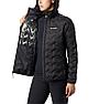 Куртка пуховая женская Columbia Delta Ridge™ Down Hooded Jacket черная, фото 4