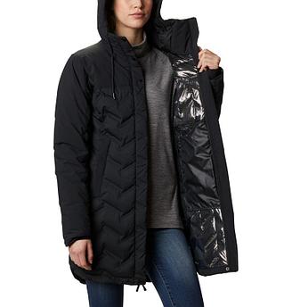 Куртка пуховая женская Columbia Mountain Croo™ Long Down Jacket чёрный
